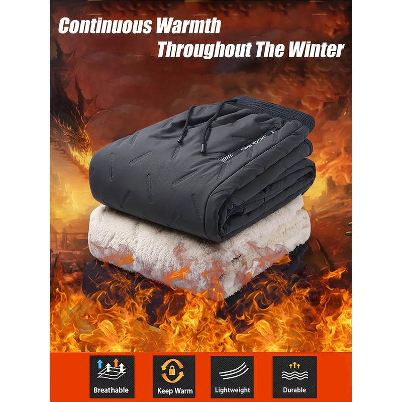 Winter Clothing Essentials For Men - Winter Men's Warm Sports Pants Hiking