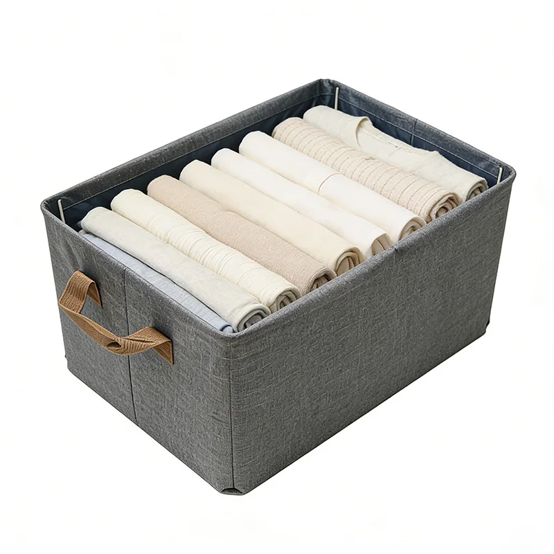 Winter Clothing Organizer - Foldable Storage Box Clothes Organizer Large