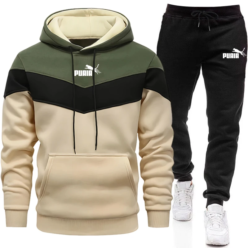 Winter Clothing Fashion - Men's Set/Hoodie/Pants 2026 Autumn Winter Daily