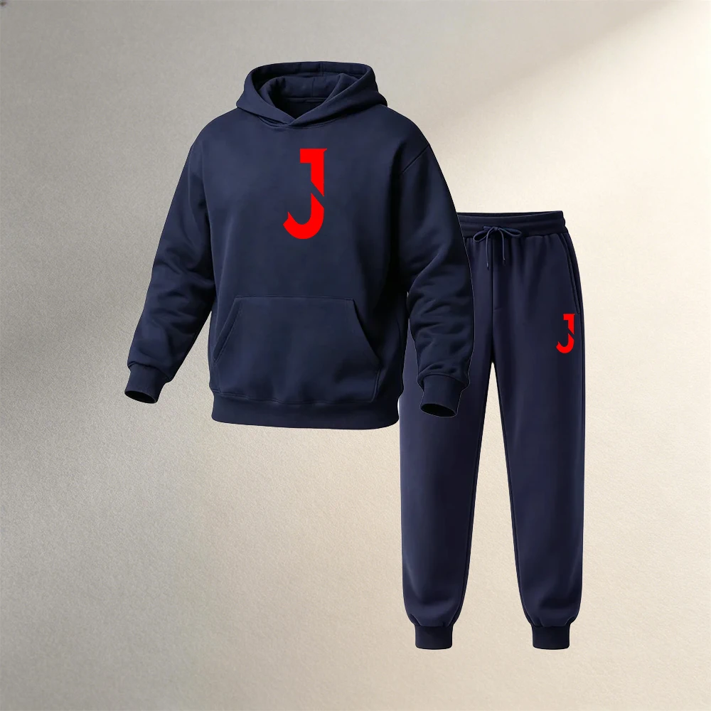 Winter Clothing Fashion - Men's Sets 2Pcs Autumn Winter Sports