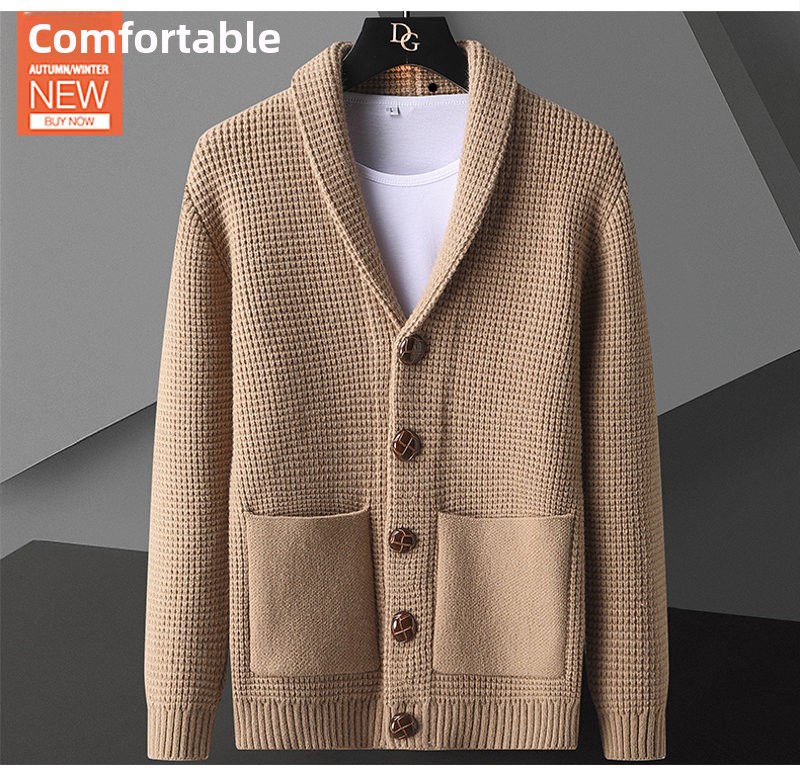 Winter Clothing Uae - High-End Luxury Knit Jacket, New Style