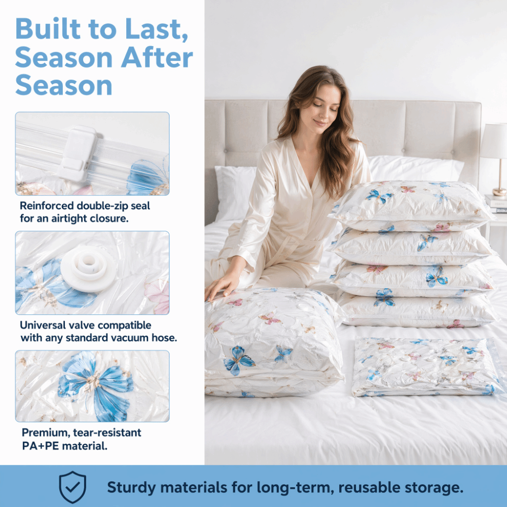 Winter Clothing Organizer - Thickened Vacuum Storage Bags Space Saving