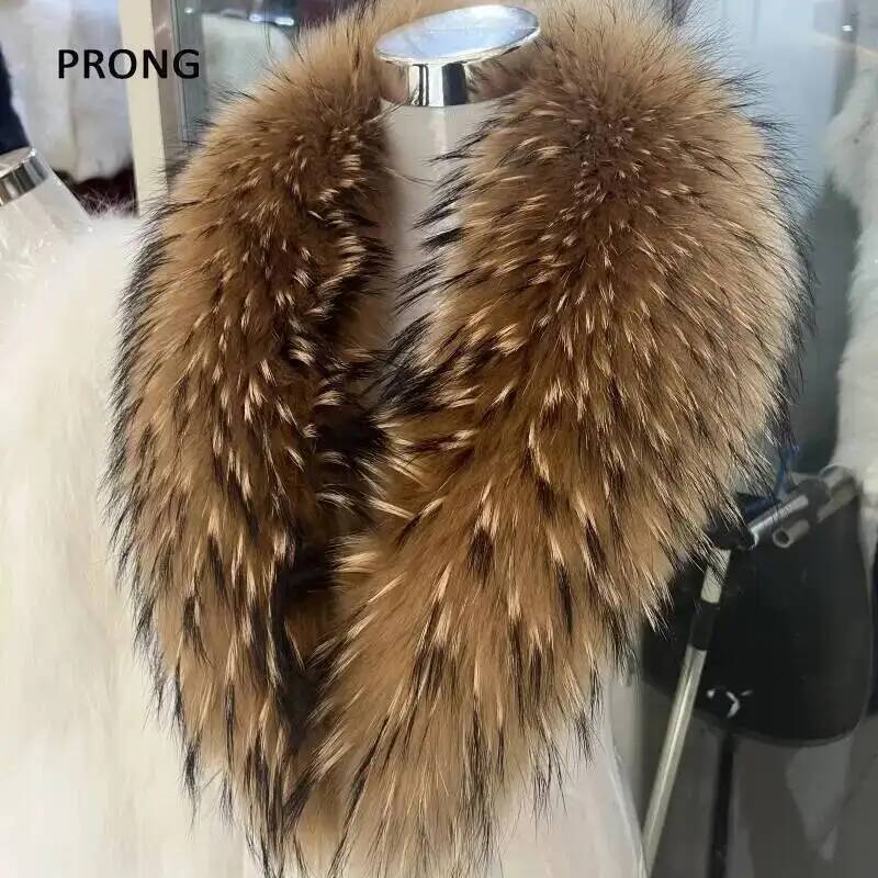 Natural Raccoon Fur Collar Rea - Winter Clothing Uae recension och pris