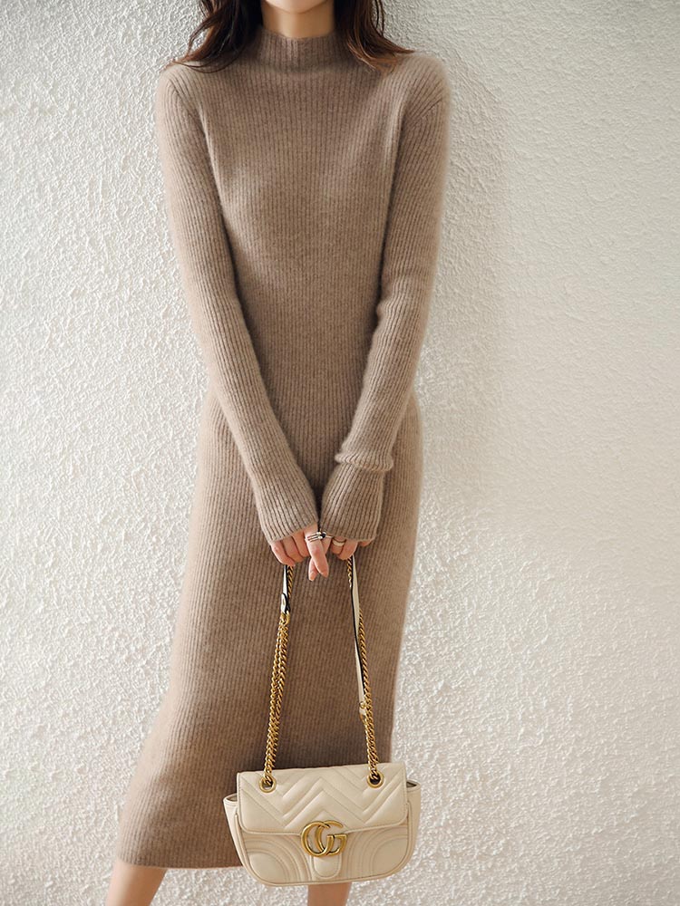 LONGMING Women Knitted Dress 1 - Winter Clothing H&M recension och pris