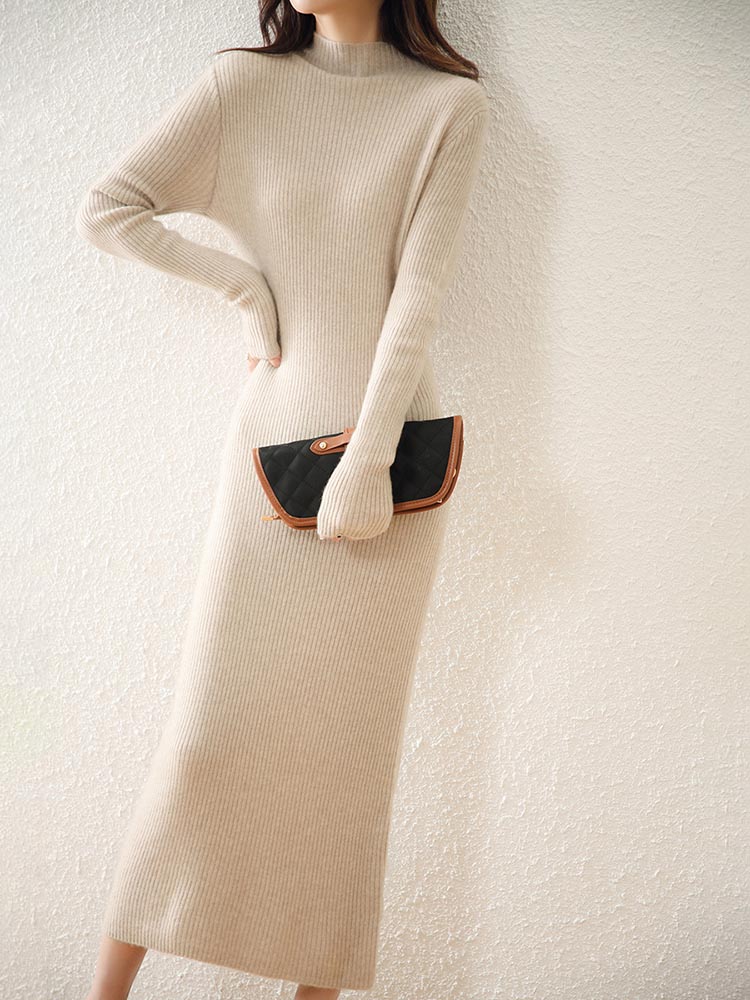 LONGMING Women Knitted Dress 1 - Winter Clothing H&M recension och pris