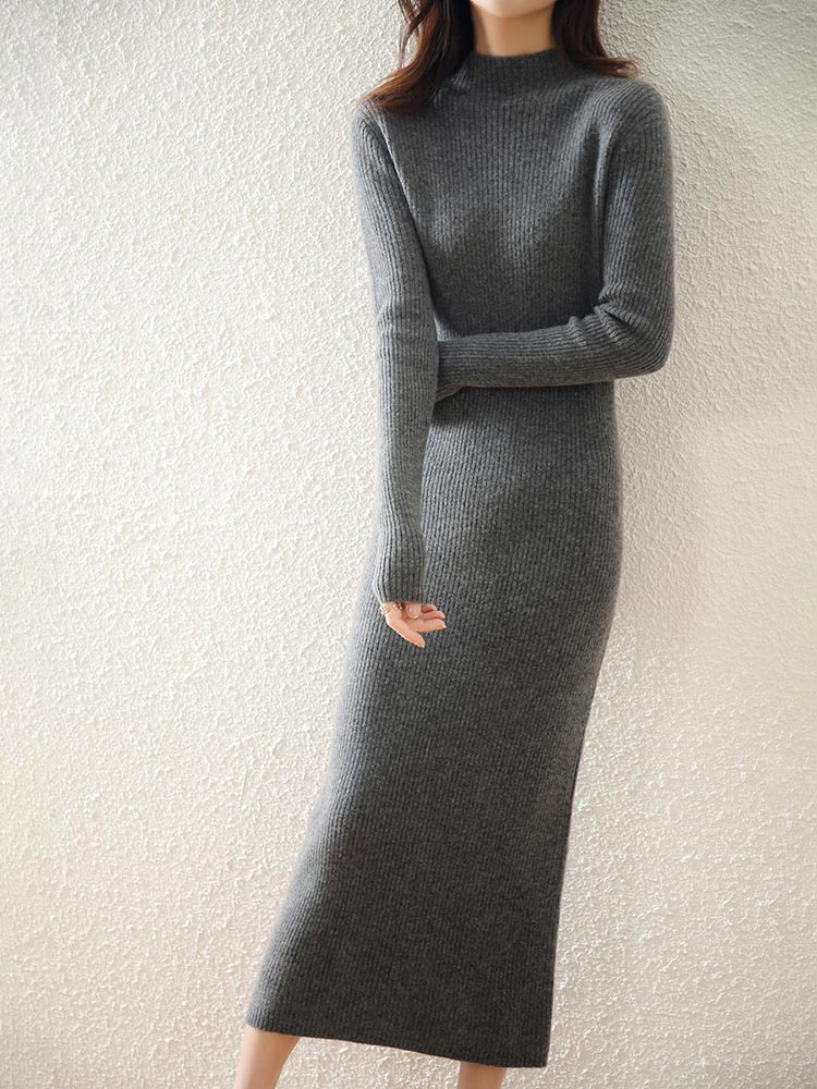 LONGMING Women Knitted Dress 1 - Winter Clothing H&M recension och pris