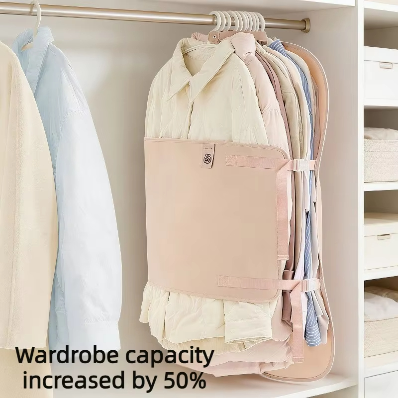 Wardrobe Compression Hanging B - Winter Clothing Organizer recension och pris