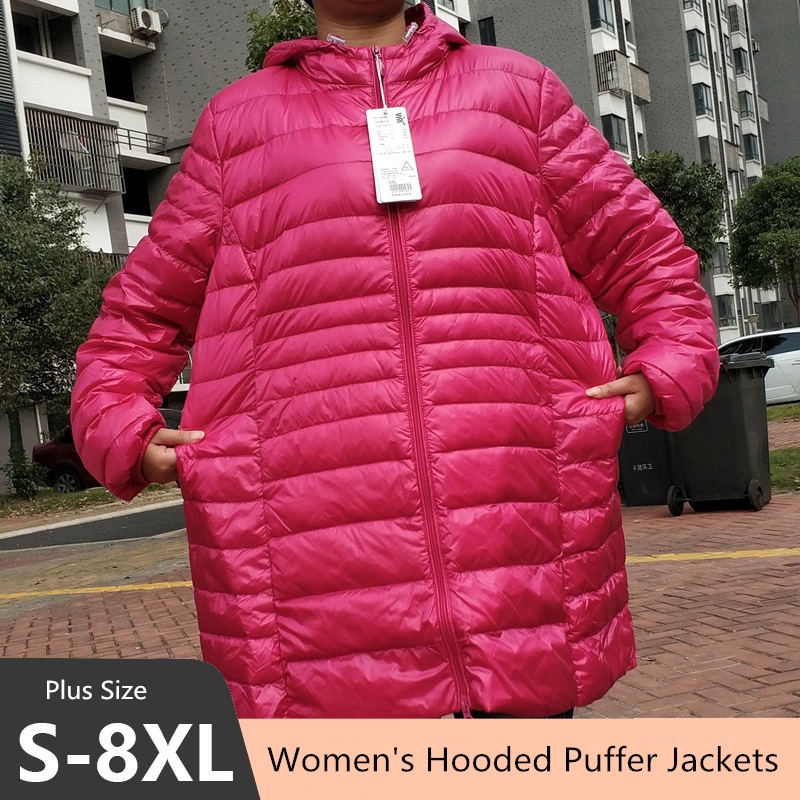 Plus Size 5XL 6XL 7XL Women's  - Jacket Winter Clothing recension och pris