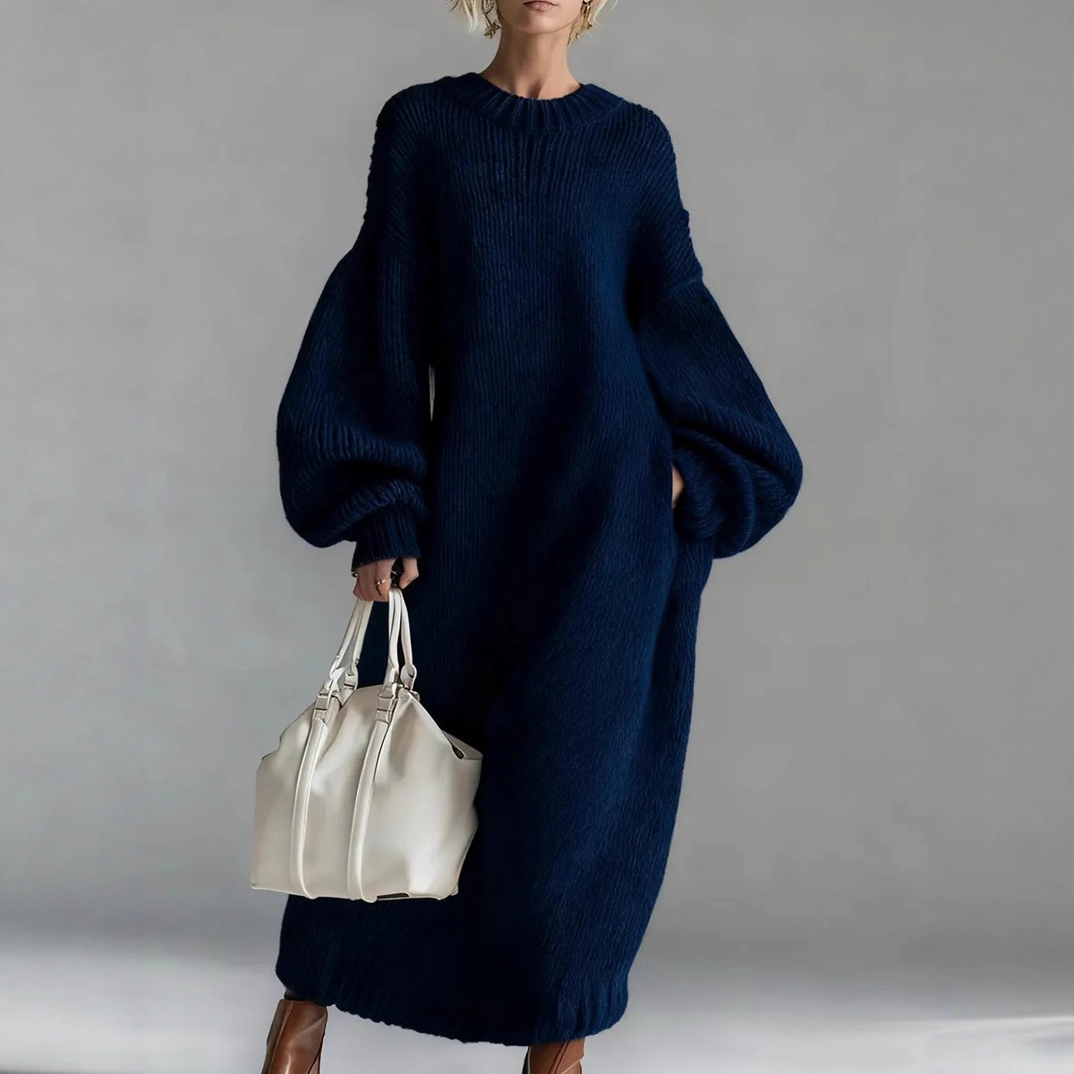 Lantern Sleeve Oversize Loose  - Winter Clothing H&M recension och pris