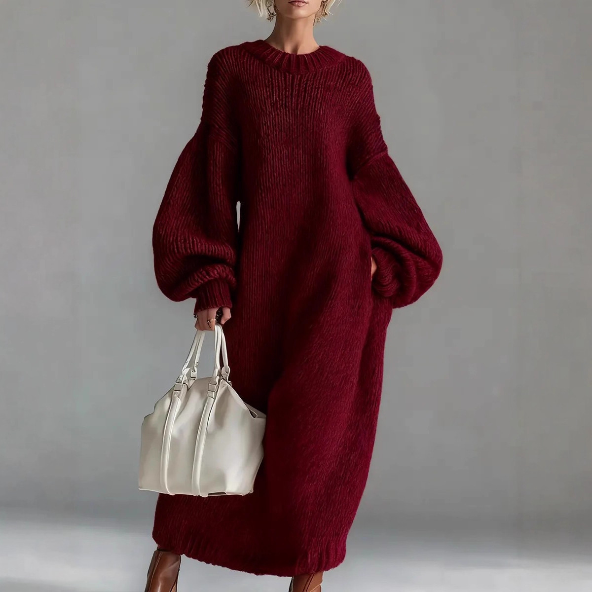 Lantern Sleeve Oversize Loose  - Winter Clothing H&M recension och pris