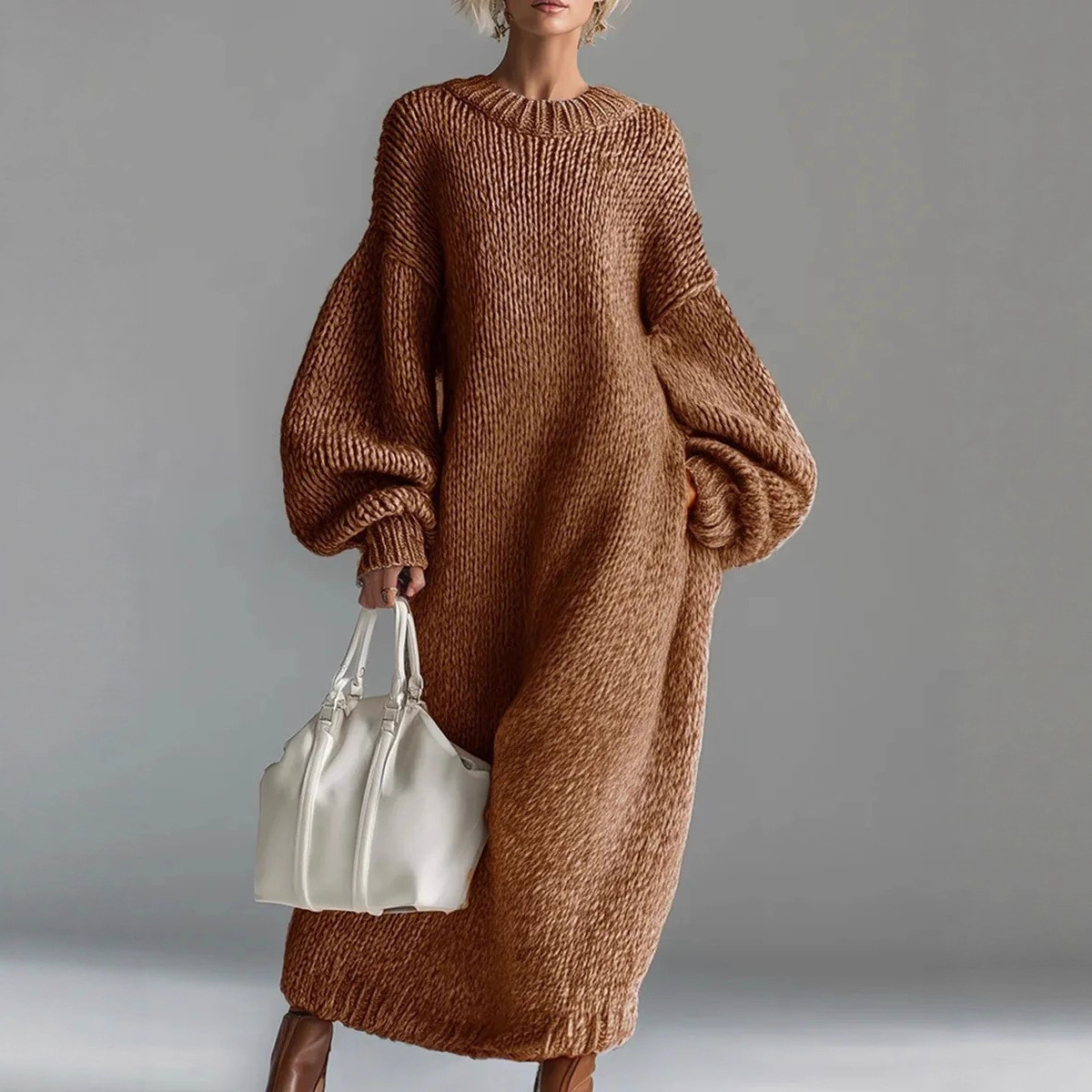 Lantern Sleeve Oversize Loose  - Winter Clothing H&M recension och pris