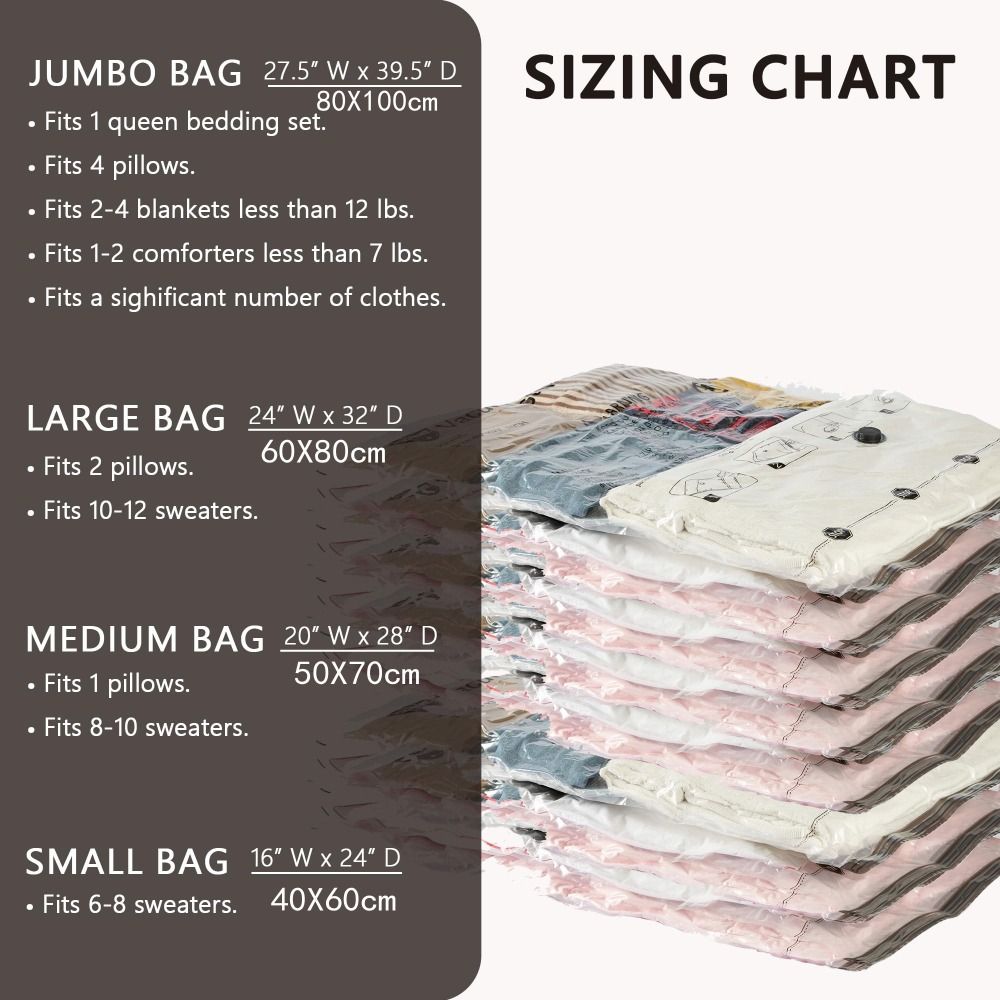Thickened Vacuum Storage Bags  - Winter Clothing Organizer recension och pris