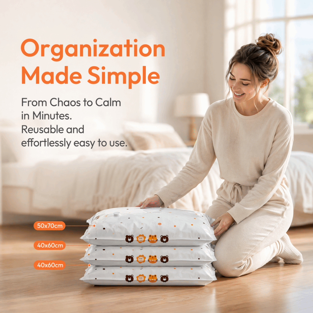 Thickened Vacuum Storage Bags  - Winter Clothing Organizer recension och pris