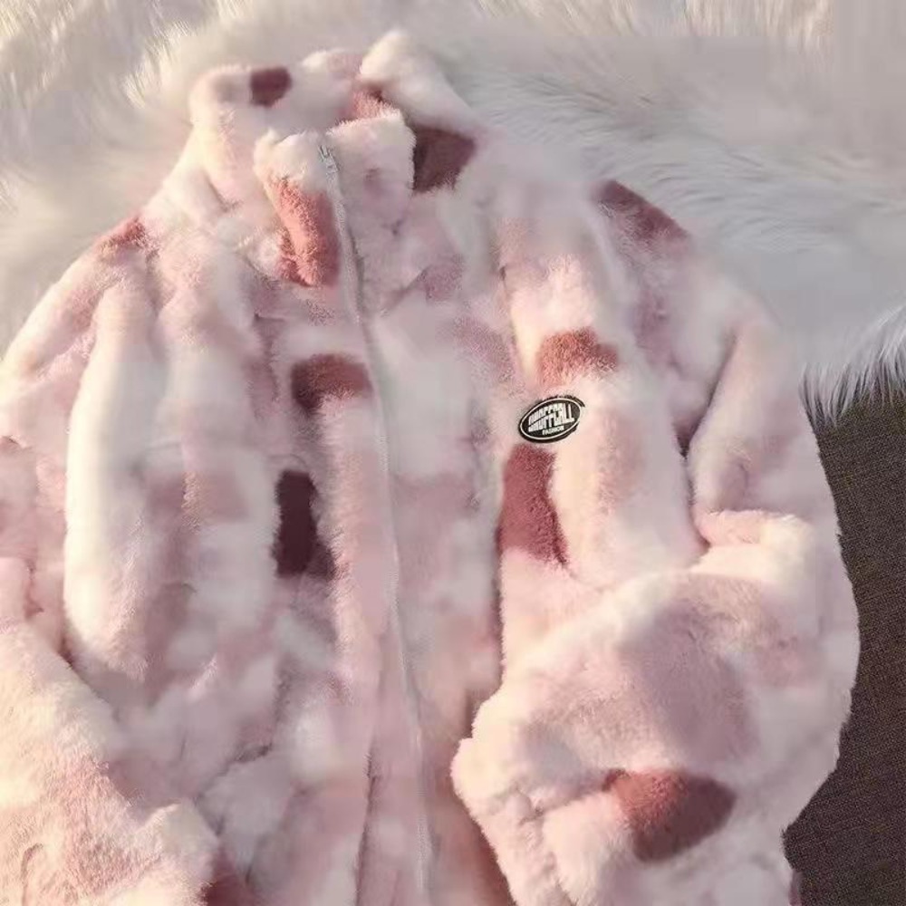 New Women's Tie Dye Lamb Fleec - Winter Clothing H&M recension och pris