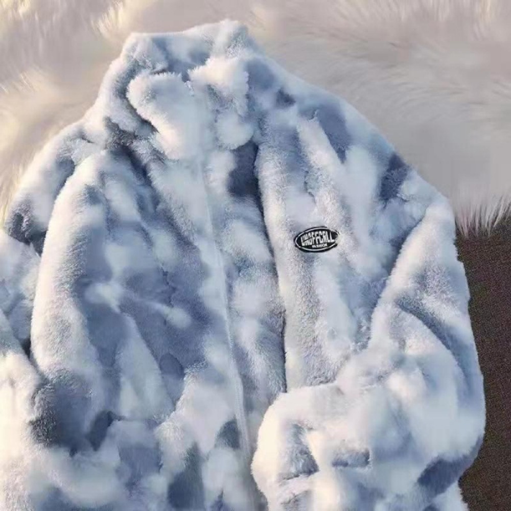 New Women's Tie Dye Lamb Fleec - Winter Clothing H&M recension och pris