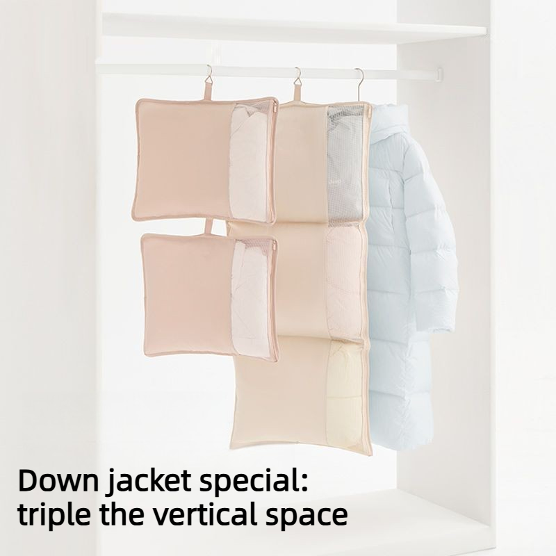 Stackable Foldable Mesh Hangin - Winter Clothing Organizer recension och pris