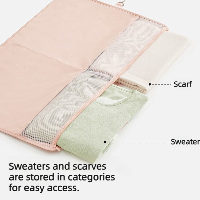 Stackable Foldable Mesh Hangin - Winter Clothing Organizer recension och pris