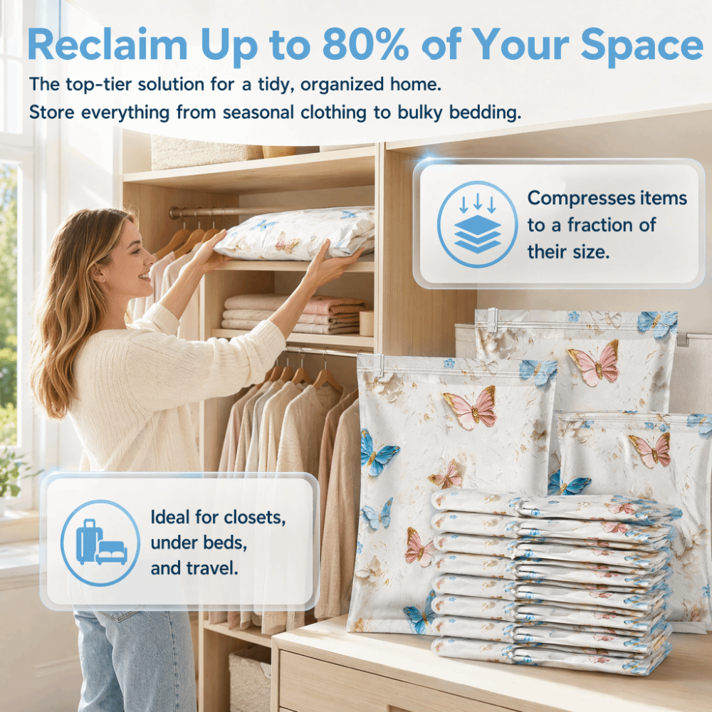 Thickened Vacuum Storage Bags  - Winter Clothing Organizer recension och pris