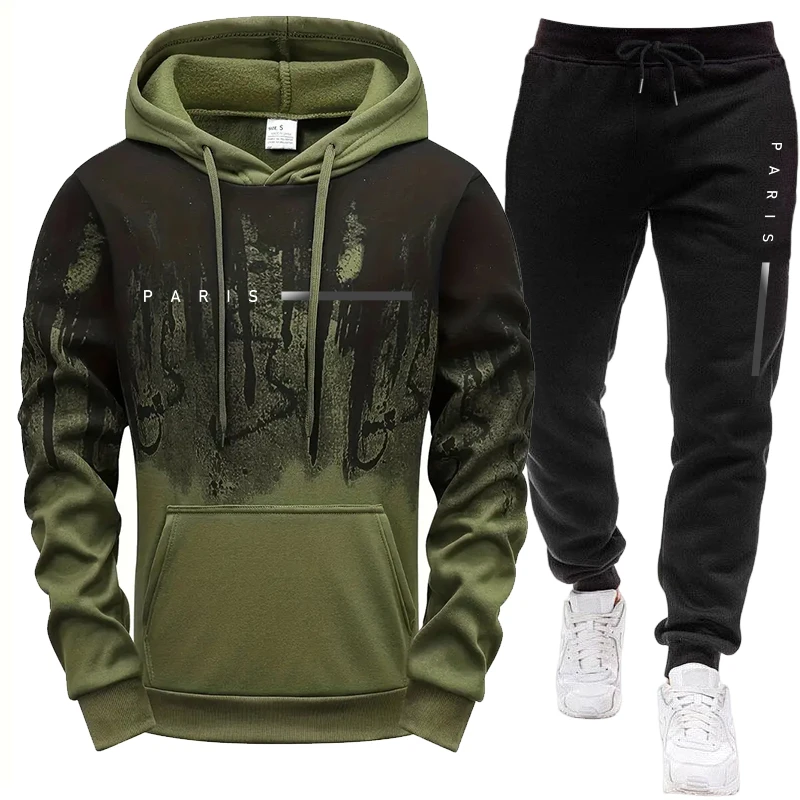 Men's Set/Hoodie/Pants Paris N - Winter Clothing Fashion recension och pris