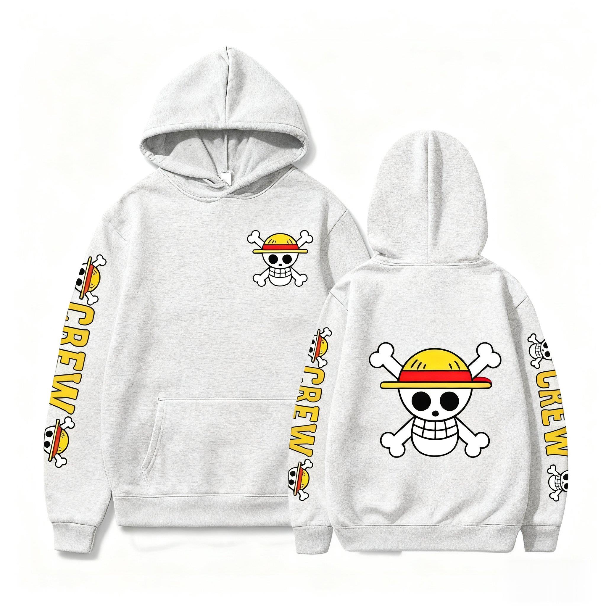 One Piece Skull Print Hoodie M - Winter Clothing Uae recension och pris