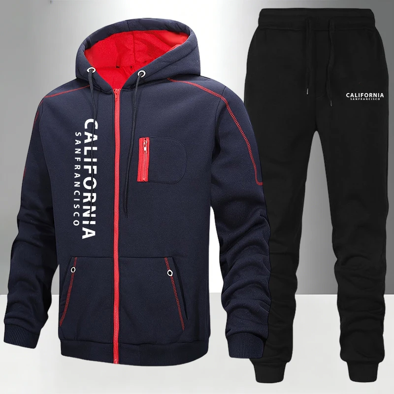 Men's Tracksuit Casual Hoodie  - Jacket Winter Clothing recension och pris