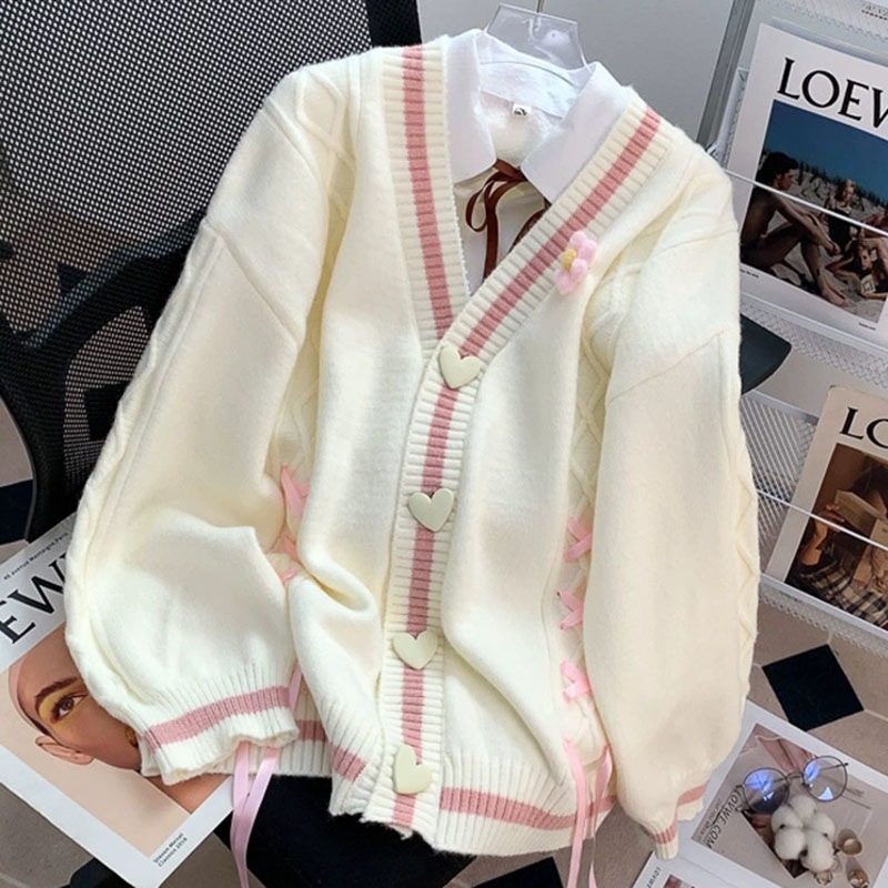 Japanese Style Cute Flower Kni - Winter Clothing Factory Outlet recension och pris