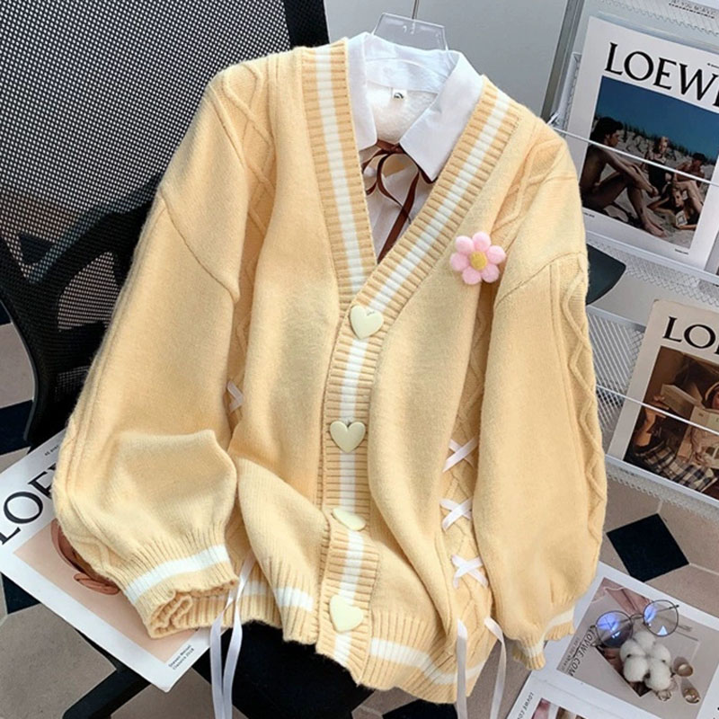 Japanese Style Cute Flower Kni - Winter Clothing Factory Outlet recension och pris