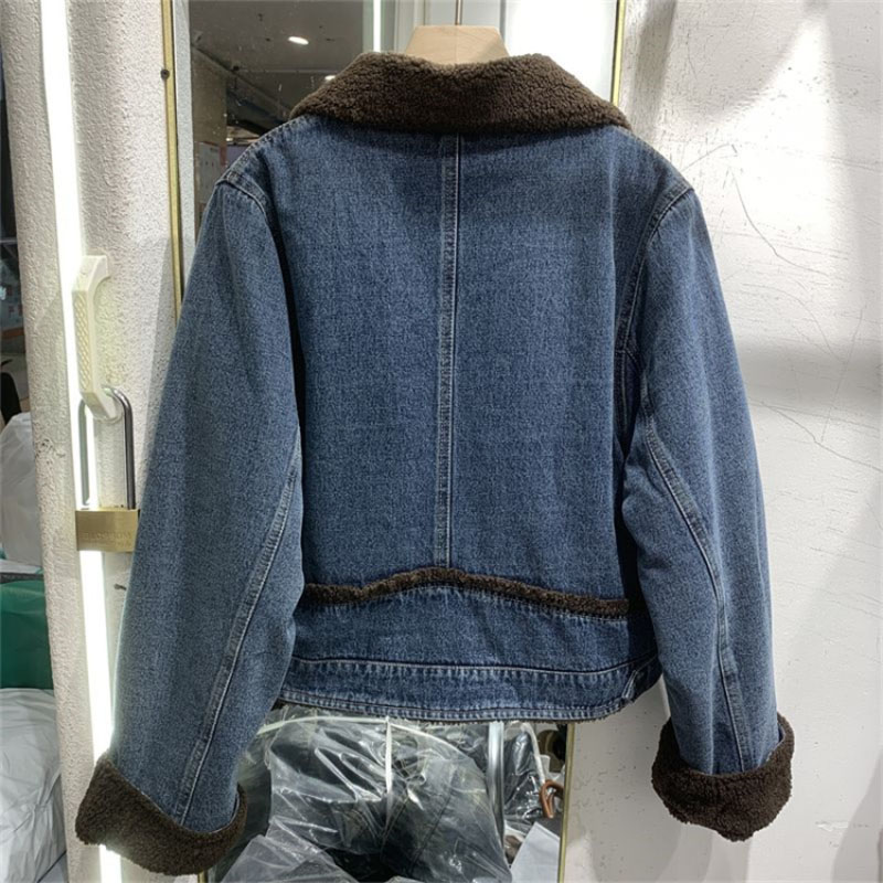 Thickened Denim Winter Coat Co - Winter Clothing Factory Outlet recension och pris