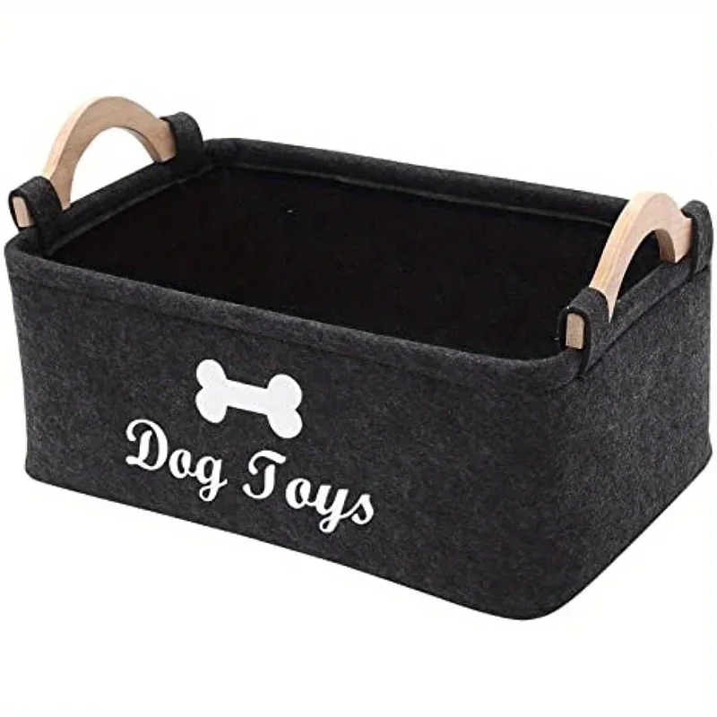 Felt pet toy box, dog toy box, - Winter Clothing Organizer recension och pris